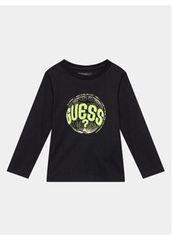 Guess Bluzka N3BI23 I3Z13 Czarny Regular Fit ze sklepu MODIVO w kategorii T-shirty chłopięce - zdjęcie 168660628