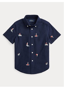Polo Ralph Lauren Koszula 321902170001 Granatowy Regular Fit ze sklepu MODIVO w kategorii Koszule chłopięce - zdjęcie 168661157