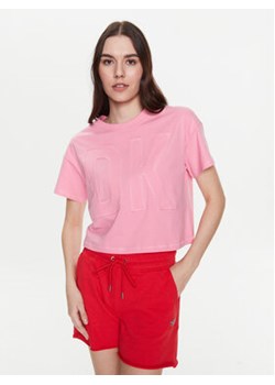 DKNY Sport T-Shirt DP3T9218 Różowy Classic Fit ze sklepu MODIVO w kategorii Bluzki damskie - zdjęcie 168661376