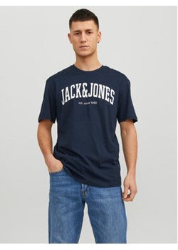 Jack&Jones T-Shirt Josh 12236514 Granatowy Relaxed Fit ze sklepu MODIVO w kategorii T-shirty męskie - zdjęcie 168661497