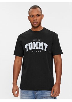Tommy Jeans T-Shirt Varsity DM0DM18287 Czarny Regular Fit ze sklepu MODIVO w kategorii T-shirty męskie - zdjęcie 168662119