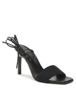 Calvin Klein Sandały Geo Stil Gladi Sandal HW0HW01467 Czarny ze sklepu MODIVO w kategorii Sandały damskie - zdjęcie 168662388