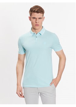 Boss Polo 50472665 Niebieski Slim Fit ze sklepu MODIVO w kategorii T-shirty męskie - zdjęcie 168662838