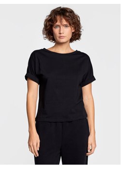 Paprocki & Brzozowski T-Shirt TSHRCOM2152 Czarny Regular Fit ze sklepu MODIVO w kategorii Bluzki damskie - zdjęcie 168662879