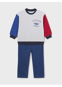 Mayoral Komplet bluza i spodnie materiałowe 2.542 Niebieski Regular Fit ze sklepu MODIVO w kategorii Dresy dla niemowlaka - zdjęcie 168662939