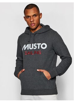 Musto Bluza 82019 Szary Regular Fit ze sklepu MODIVO w kategorii Bluzy męskie - zdjęcie 168663396