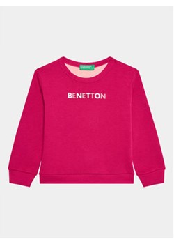 United Colors Of Benetton Bluza 3J70G10A5 Różowy Regular Fit ze sklepu MODIVO w kategorii Bluzy dziewczęce - zdjęcie 168663677