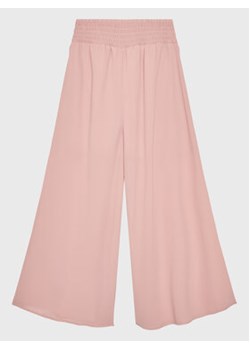United Colors Of Benetton Spodnie materiałowe 493VCF019 Różowy Relaxed Fit ze sklepu MODIVO w kategorii Spodnie dziewczęce - zdjęcie 168664098
