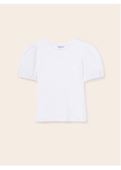 Mayoral T-Shirt 6046 Biały ze sklepu MODIVO w kategorii Bluzki dziewczęce - zdjęcie 168664327
