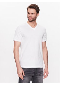 Volcano T-Shirt Slit M02370-S23 Biały Regular Fit ze sklepu MODIVO w kategorii T-shirty męskie - zdjęcie 168664495