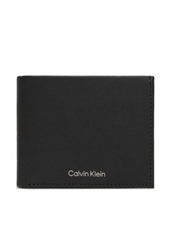 Calvin Klein Duży Portfel Męski Ck Must Bifold 5Cc W/Coin K50K511381 Czarny ze sklepu MODIVO w kategorii Portfele męskie - zdjęcie 168664886
