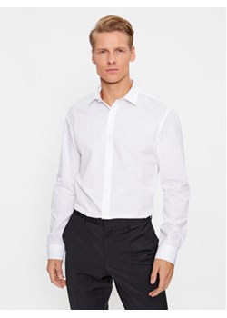 Jack&Jones Koszula 12238173 Biały Slim Fit ze sklepu MODIVO w kategorii Koszule męskie - zdjęcie 168665108