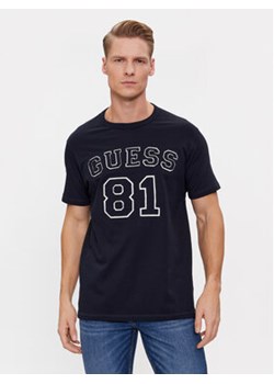 Guess T-Shirt Ss Cn M4RI22 K8FQ4 Granatowy Regular Fit ze sklepu MODIVO w kategorii T-shirty męskie - zdjęcie 168665988