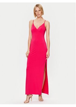 Guess Sukienka wieczorowa Ramsha W3GK65 KBPZ0 Różowy Regular Fit ze sklepu MODIVO w kategorii Sukienki - zdjęcie 168666025