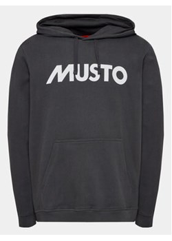 Musto Bluza Logo 82446 Szary Regular Fit ze sklepu MODIVO w kategorii Bluzy męskie - zdjęcie 168666256