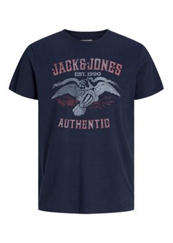 Jack&Jones Junior T-Shirt 12237031 Granatowy Regular Fit ze sklepu MODIVO w kategorii T-shirty chłopięce - zdjęcie 168666428