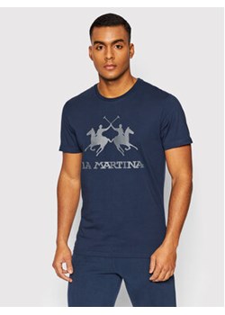 La Martina T-Shirt CCMR05 JS206 Granatowy Regular Fit ze sklepu MODIVO w kategorii T-shirty męskie - zdjęcie 168666487
