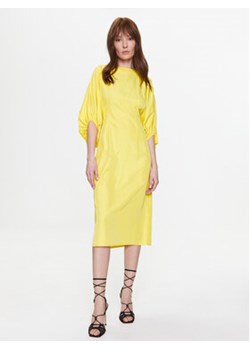 Silvian Heach Sukienka codzienna GPP23447VE Żółty Regular Fit ze sklepu MODIVO w kategorii Sukienki - zdjęcie 168666548