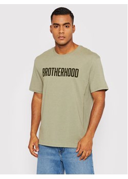 Jack&Jones T-Shirt Brice 12198006 Zielony Relaxed Fit ze sklepu MODIVO w kategorii T-shirty męskie - zdjęcie 168666705
