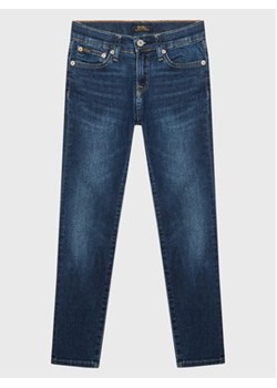 Polo Ralph Lauren Jeansy 313800717001 Granatowy Slim Fit ze sklepu MODIVO w kategorii Spodnie chłopięce - zdjęcie 168667858