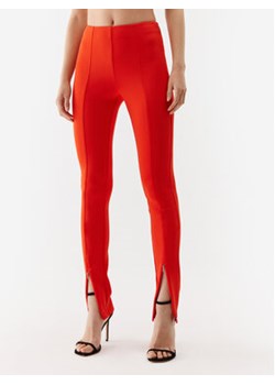 Calvin Klein Legginsy K20K205357 Pomarańczowy Slim Fit ze sklepu MODIVO w kategorii Spodnie damskie - zdjęcie 168668365