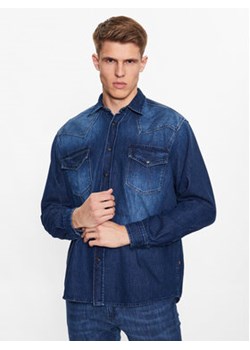Boss Koszula jeansowa 50489489 Granatowy Relaxed Fit ze sklepu MODIVO w kategorii Koszule męskie - zdjęcie 168668426