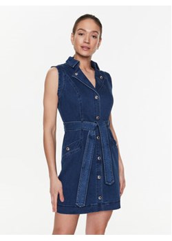 Morgan Sukienka jeansowa 231-RASMIN1 Niebieski Slim Fit ze sklepu MODIVO w kategorii Sukienki - zdjęcie 168668536