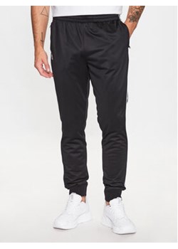 Kappa Spodnie dresowe 313012 Czarny Slim Fit ze sklepu MODIVO w kategorii Spodnie męskie - zdjęcie 168668578
