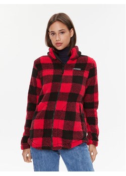 Columbia Polar West Bend™ Full Zip Czerwony Regular Fit ze sklepu MODIVO w kategorii Bluzy damskie - zdjęcie 168668638