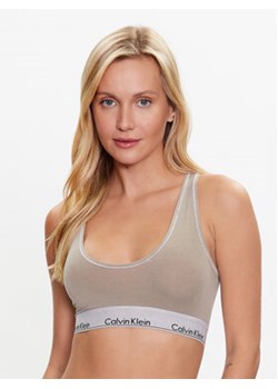 Calvin Klein Underwear Biustonosz top 000QF7294E Beżowy ze sklepu MODIVO w kategorii Biustonosze - zdjęcie 168669197
