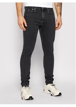 Calvin Klein Jeans Jeansy J30J315571 Szary Skinny Fit ze sklepu MODIVO w kategorii Jeansy męskie - zdjęcie 168669435