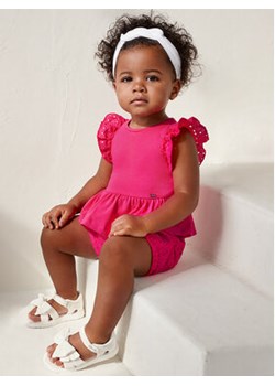 Mayoral Komplet bluzka i szorty sportowe 1246 Różowy Regular Fit ze sklepu MODIVO w kategorii Komplety niemowlęce - zdjęcie 168669485