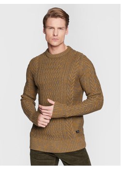 Blend Sweter 20714632 Brązowy Regular Fit ze sklepu MODIVO w kategorii Swetry męskie - zdjęcie 168669799