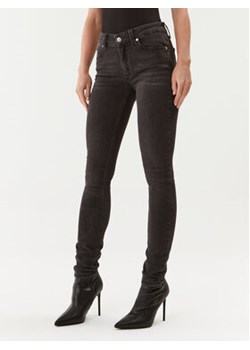 Calvin Klein Jeans Jeansy Skinny Fit Mid Rise J20J214099 Czarny Skinny Fit ze sklepu MODIVO w kategorii Jeansy damskie - zdjęcie 168669907