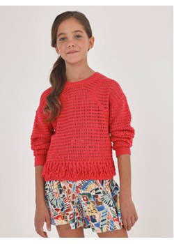 Mayoral Sweter 6330 Koralowy ze sklepu MODIVO w kategorii Swetry dziewczęce - zdjęcie 168669965