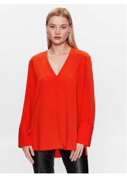 Calvin Klein Bluzka K20K205688 Pomarańczowy Regular Fit ze sklepu MODIVO w kategorii Bluzki damskie - zdjęcie 168670096