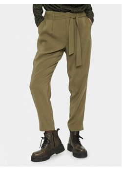 Saint Tropez Spodnie materiałowe 30500419 Zielony Relaxed Fit ze sklepu MODIVO w kategorii Spodnie damskie - zdjęcie 168670739