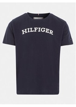 Tommy Hilfiger T-Shirt Monotype KG0KG07431 M Granatowy Regular Fit ze sklepu MODIVO w kategorii T-shirty chłopięce - zdjęcie 168671007