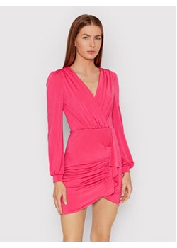 Rinascimento Sukienka koktajlowa CFC0107346003 Różowy Slim Fit ze sklepu MODIVO w kategorii Sukienki - zdjęcie 168671408