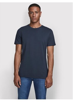 Jack&Jones T-Shirt Orrganic Basic 12156101 Granatowy Slim Fit ze sklepu MODIVO w kategorii T-shirty męskie - zdjęcie 168671727