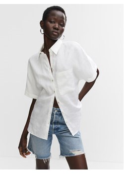 Mango Koszula Pai 57000003 Biały Oversize ze sklepu MODIVO w kategorii Koszule damskie - zdjęcie 168672016