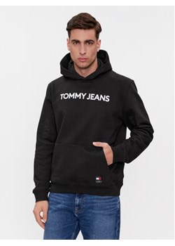 Tommy Jeans Bluza Bold Classics DM0DM18413 Czarny Regular Fit ze sklepu MODIVO w kategorii Bluzy męskie - zdjęcie 168672228