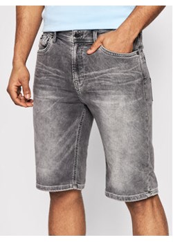 Pepe Jeans Szorty jeansowe GYMDIGO Jack PM800918 Szary Regular Fit ze sklepu MODIVO w kategorii Spodenki męskie - zdjęcie 168672275