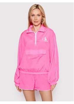 Calvin Klein Jeans Kurtka anorak J20J219008 Różowy Relaxed Fit ze sklepu MODIVO w kategorii Kurtki damskie - zdjęcie 168672599