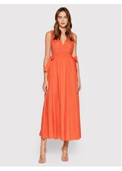 Marella Sukienka letnia Baita 32214622 Pomarańczowy Relaxed Fit ze sklepu MODIVO w kategorii Sukienki - zdjęcie 168672835