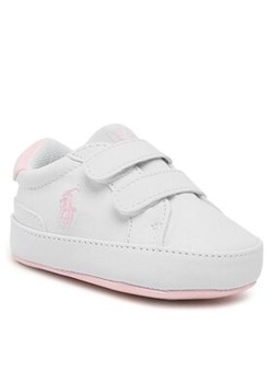 Polo Ralph Lauren Sneakersy Heritage Court Ii Ez Layette RL100733 Biały ze sklepu MODIVO w kategorii Buciki niemowlęce - zdjęcie 168673017