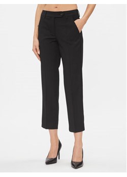 Marella Spodnie materiałowe Pucci 2331360439200 Czarny Regular Fit ze sklepu MODIVO w kategorii Spodnie damskie - zdjęcie 168673266