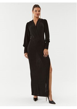 ROTATE Sukienka codzienna Slinky 111234100 Czarny Regular Fit ze sklepu MODIVO w kategorii Sukienki - zdjęcie 168673916