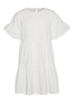 Vero Moda Girl Sukienka 10287423 Biały Regular Fit ze sklepu MODIVO w kategorii Sukienki dziewczęce - zdjęcie 168673976