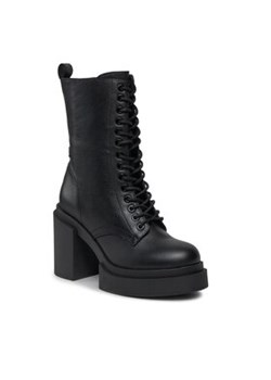 Bronx Botki Ankle boots 34290-U Czarny ze sklepu MODIVO w kategorii Workery damskie - zdjęcie 168674108